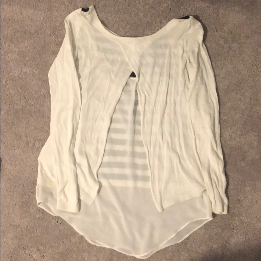 Express Open Back Sweater - Picture 2 of 2